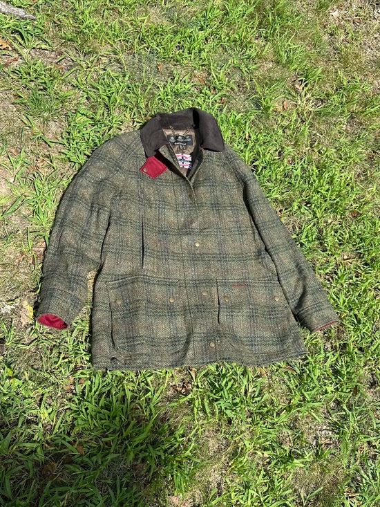 Barbour Jackets & Blazers - Women’s Plaid Barbour Wool Jacket Size 12